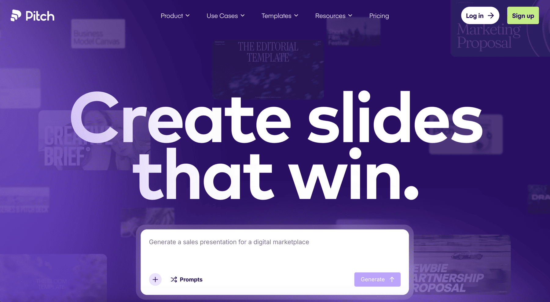 Pitch — командные презентации с AI