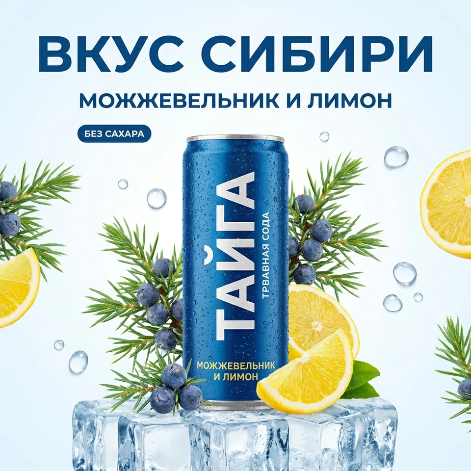 Продукт и текст: результат модели Nano Banana Pro