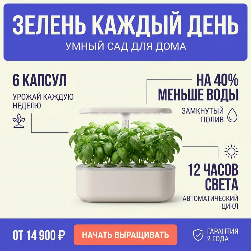 Рекламная инфографика: результат модели Nano Banana Pro