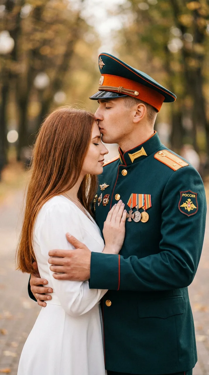 ИИ-фото с военным