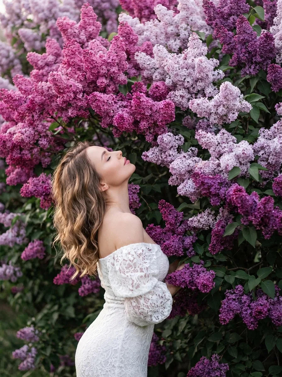 ИИ-Фото с сиренью