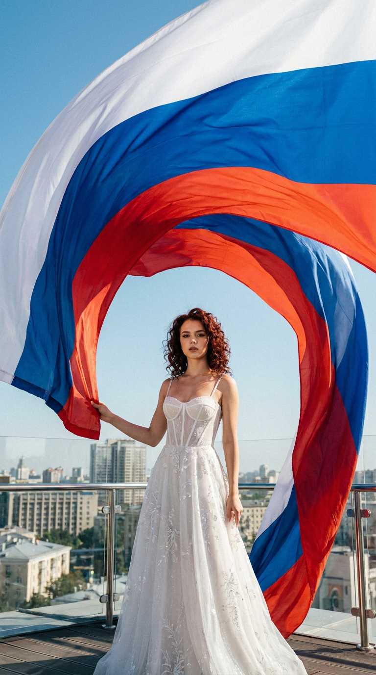 ИИ-фото на День России