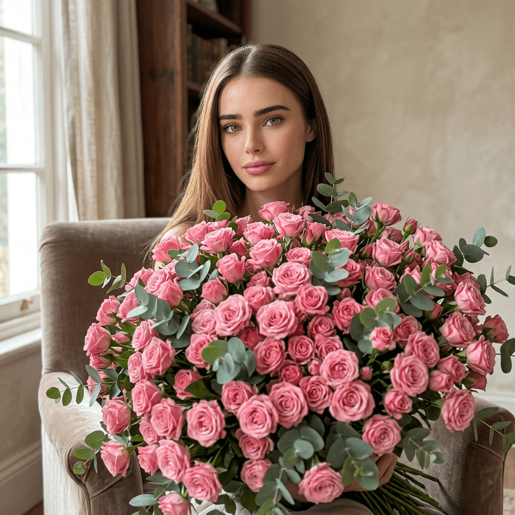 ИИ-Фото с розами