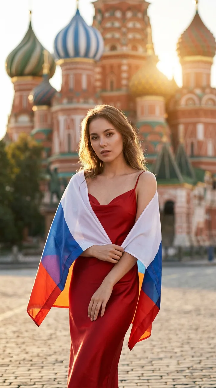 ИИ-фото с флагом